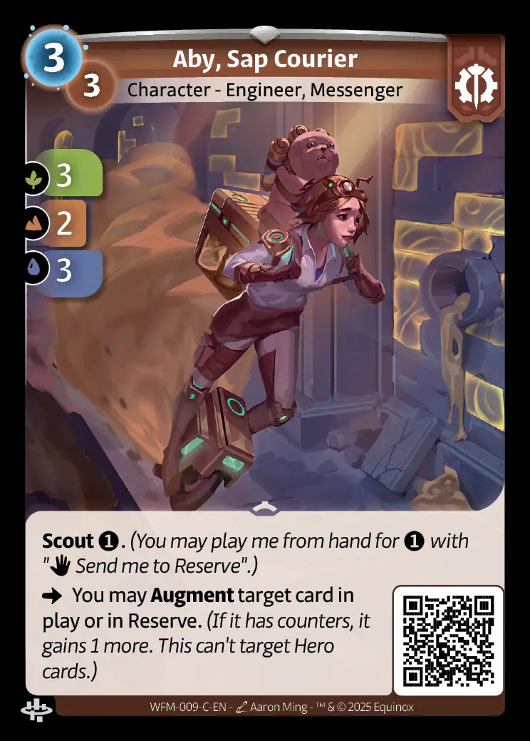 Aby, Sap Courier