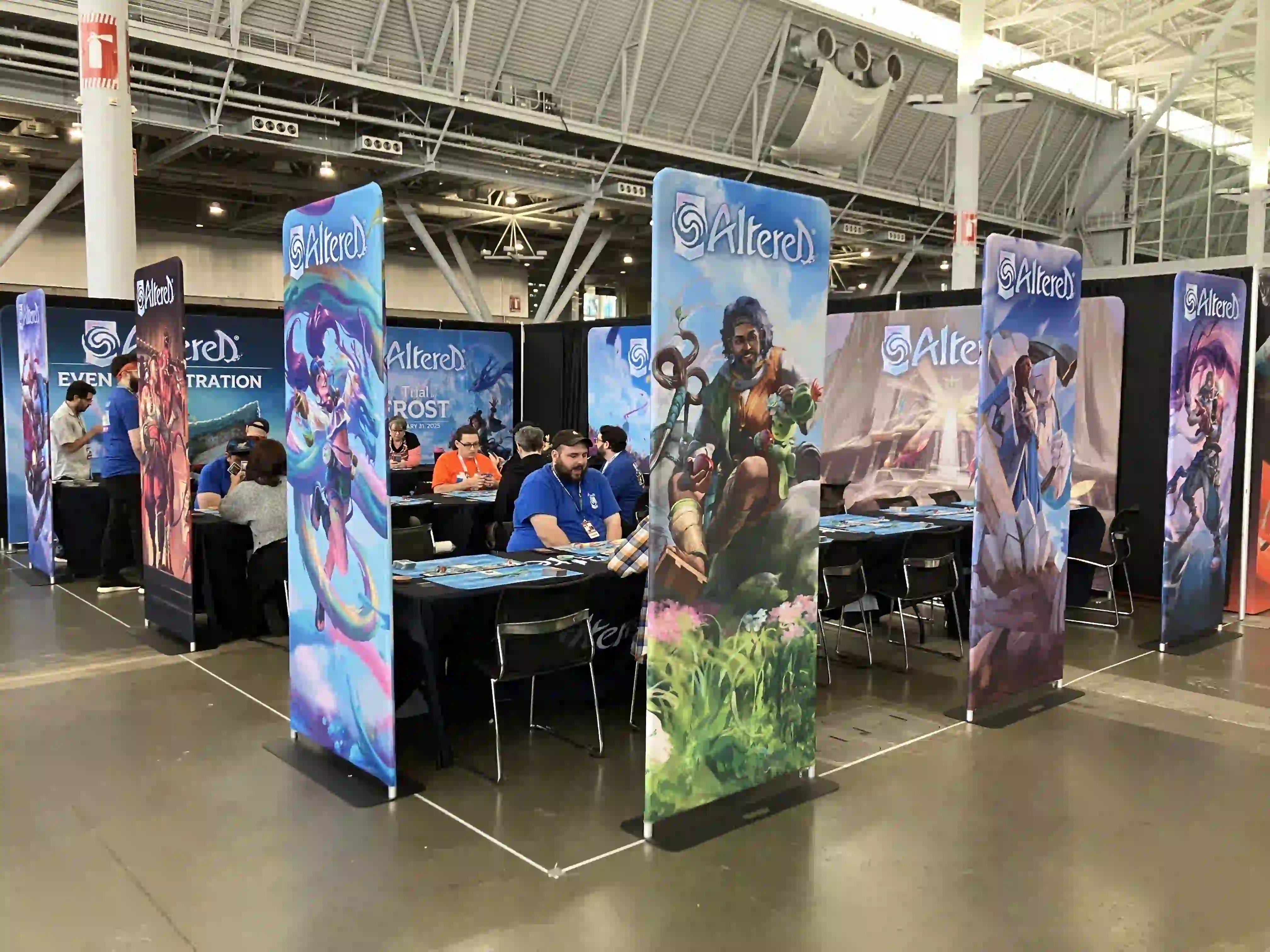 The Altered booth